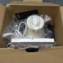 INTASTING Electric Kettle, Gooseneck Electric Kettle, 1 Precise Temperature Control, Stainless Steel Interior, Quick Heating for Pour Over Coffee, Tea & Boiling Water, 0.9L (Cream)