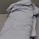 Cozy Bliss Cooling Comforter Queen Size Dual-Sided, Ultra-Soft Cooling Blankets for Hot Sleepers and Night Sweats, Breathable Lightweight Silky Smooth, Cool Blue (Full/Queen(90"*90"))