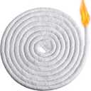 BBTO 6.56 Feet Candle Oil Lamp Wicks Replacement Braided Round Wick for Oil Lamps, DIY Handmade Candle Lantern Making Supplies for Winter Easter Birthday Party(8 mm/ 0.3 Inch)