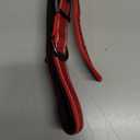 PetiFine Dog Collar for Large Dogs, Neoprene Padded and Adjustable, Reflective Wide Heavy Duty Pet Collars with Durable Metal Belt Buckle for Walking, Red, XL