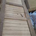 Furinno Dalam Outdoor Hardwood Storage Deck Box, Natural, 20.55"L x 44.49"W x 23.43"H