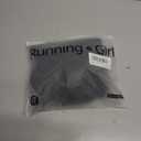 RUNNING GIRL Sports Bra for Women, Molded Cup High Impact Sports Bras for Women with Sewn in Pads (Black, XXL)