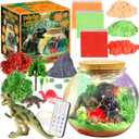 Dinosaur Activities Toys-Dinosaur Terrarium Craft Kits for Boys-Birthday Gifts for Kids Age 4 5 6 7 8 Years Old