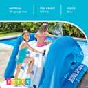 Intex Kool Splash Inflatable Water Slide Swimming Pool Play Center with Built in Sprayers for Kids and Adults, Ages 6 and Up, Blue