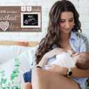 Garybank New Mom Gifts 2024- Love at First Sight Ultrasound Picture Frame, w/ Weekly Pregnancy Milestone Cards & Pregnant Activities Cards, Gender Reveal Pregnancy Gifts for Pregnant Women from Sister