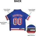 Pets First NHL New York Rangers Jersey for Dogs & Cats, X-Large. - Let Your Pet Be A Real NHL Fan!