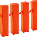 Football Pylons Football Field Markers End Zone Markers Sand Weighted Anchorless Football Endzone Pylons Football Accessories- Orange