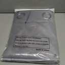 SimpleHome Ombre Room Darkening Curtains 54 inches Length for Bedroom,Grommet Gradient Light Blocking Grey Gradient Window Curtains for Living Room,2 Panels, 42x54 inches