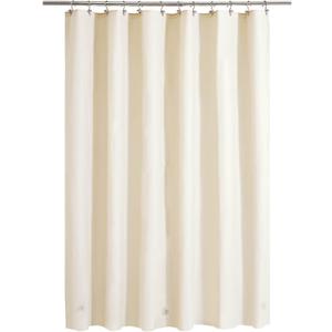 Barossa Design Beige Shower Curtain Liner - Premium PEVA, BPA & PVC Free, No Chemical Smell, Lightweight Standard Size Shower Curtain with 3 Magnets, Metal Grommets - Beige, 72inch Standard Size