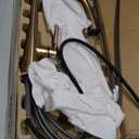 Delta Essa Brushed Gold Touch Kitchen Faucet with Pull Down Sprayer, Modern Single Hole Touch On Kitchen Sink Faucet, Single Handle, Champagne Bronze 9113T-CZ-DST