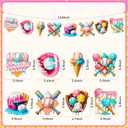 HunnmingRe 4 Pcs Ice Cream Drip Baseball Banner 67 Meme Paper Garland 39 ft Pre-Assembled Baseball Party Decorations Funny Sports Theme Birthday Garland Baby Shower Party Supplies(Ice Cream Drip)