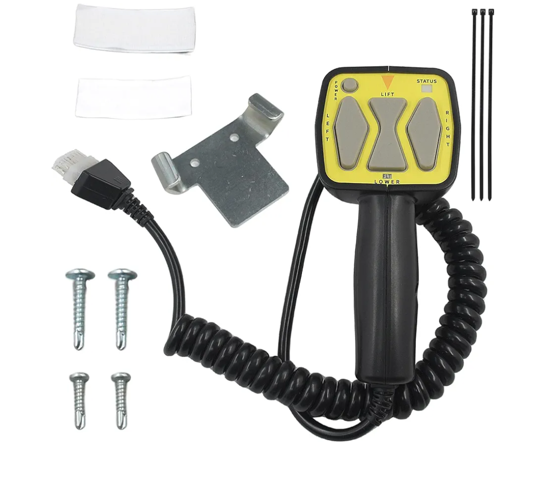 Snowplow Handheld Controller for Meyer Diamond 22154 22690 Western 56462 Fisher 9400 & SAM 1306902 Straight Blade Snow Plow, for Meyer Diamond E47 E60 E57 Straight Blade plow