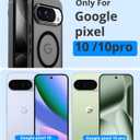 Vansdon for Google Pixel 10/10 Pro Case (Black)