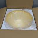 Antique Glass Lamp Shade for Floor lamp, Alabaster Torchiere Lamp Shade Replacement, Floor Lamp Replacement Parts (Antique, 12'')