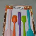 Silicone Spatula Set, 5 Piece Food Grade Rubber Spatulas for Baking, Cooking, and Mixing High Heat Resistant Non Stick Dishwasher Safe BPA-Free (Multicolor)