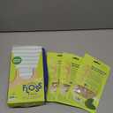 SmartLifeco Eco-Friendly Dental Floss Picks (200ct) - Flossers Made with Straw Wheat Blend, Superior Anti-Shred Thread for Tight Gaps, Tooth Pick Stick for Adults, Soft on Gum & Teeth, Vegan, Mint (1 Count (Pack of 200))