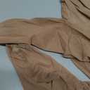 MANZI 2 Pairs Women's Sheer Tights 40D High Waist Control Top Pantyhose Thigh High Stockings with Reinforced Toes (Large, Natural Nude)