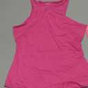 PUMIEY Bodysuit for Women Sexy Tops Thong Bodysuit Pink Sleeveless Tank Top Blush X-Small