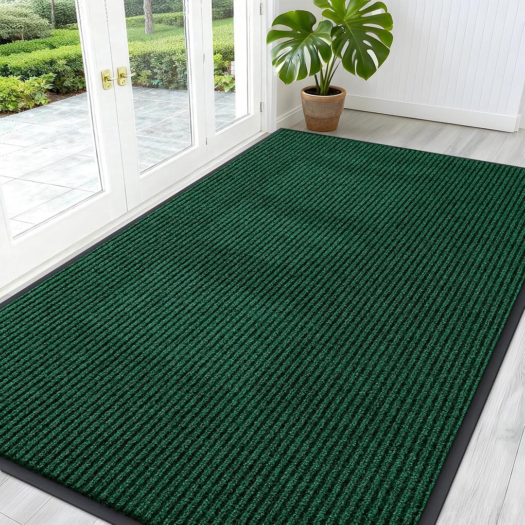 OLANLY Front Door Mat 59x34, Waterproof Heavy-Duty Indoor Outdoor Doormat