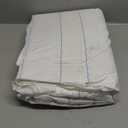FIBC Bulk Bag - 2650 lbs Capacity, 39x39x39 inches, Polypropylene (PP), Open Top, White, Rectangular, Reusable, 1-Pack