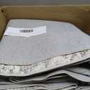 GENIMO Washable Area Rugs for Living Room Bedroom, 8x10 Modern Abstract Non Slip Rug, Low Pile Soft Contemporary Indoor Floor Carpet Cover for Dining Room Kitchen, Slate