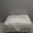 MAPLE DOWN Soft Queen Size Comforter Duvet Insert-Down Alternative Comforter Quilted with Corner Tabs-Lightweight Breathable Brushed Microfiber Machine Washable (White,90x90)