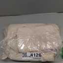 TOPDesign Puffer Tote Bag for Women, Lightweight Puffy Handbag with Compartments, Quilted Shoulder Bag for Work, Travel, Gym (Medium, Beige)