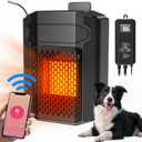 PETNF 500W Dog House Heater with Thermostat and APP WIFI Control