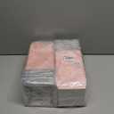 Ocmoiy Pink Charcuterie Boxes with Clear Lids 4x4 Inch, 100 Pack Square Kraft Bakery Cake Slice Boxes with Window, Dessert To Go Containers (100)