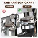 51mm Grouphead Brush Compatible with Delonghi EC0680/ EC0685/ EC885/ Delonghi dedica arte/Smeg/Severin KA5995 Espresso Coffee Machine Cleaning all Grouphead 51mm coffee Maker