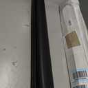 23.6 in x 236.2 in Black Wallpaper Black Peel and Stick Wallpaper