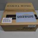 OAKOA Beige Resin Large Decorative Bowls for Home Decor - Decorative Bowl for Keys Entryway Table - Decorative Fruit Bowl Decor - Purse Bowl