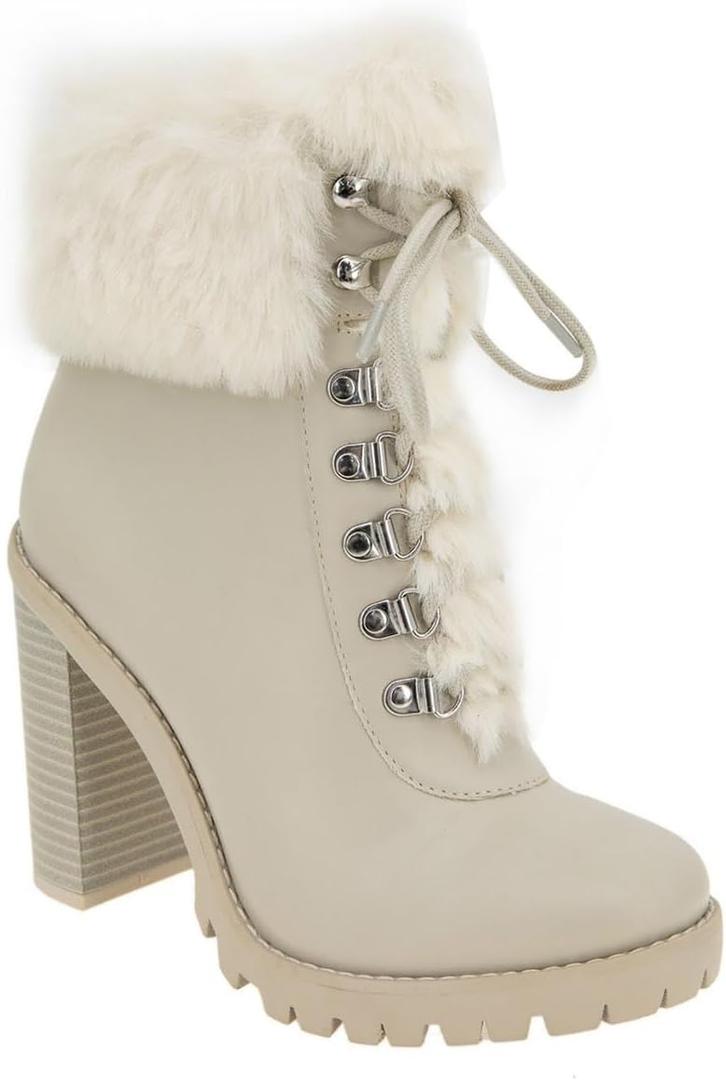 BCBGeneration Women's Pelica Fashion Boot (5.5, Stone)