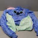 SENSERISE Adult Child Unisex Stitch Onesie Unicorn Pajamas Animal Cosplay Costume Sleepwear Size S 