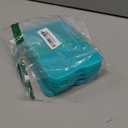 Cool Coolers by Fit & Fresh 4 Pack XL Slim Ice Packs, Quick Freeze Space Saving Reusable Ice Packs for Lunch Boxes or Coolers, Green