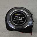 1" x 25' POWERULE TAPE MEASURE, RUBBER GRIP (7.6 m, 0)