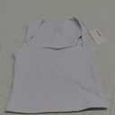 Women’s Cut Out Short Sleeve Top Summer Sleeveless S White