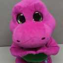 Fisher-Price Barney’s World Dance Moves Music Barney Plush, 13-inch Figure, Songs, Sounds, Lights & Soft Texture