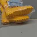 Evshine Women's Mid Calf Rain Boots Waterproof Garden Shoes (9, Matte Yellow)