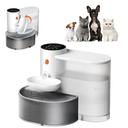 Potaroma Smart Wireless Pet Water Fountain, No Filter, 3.5L Large Capacity, Rechargeable Automatic Water Dispenser for Cats and Small Dogs, Wastewater Separation Always Fresh Water