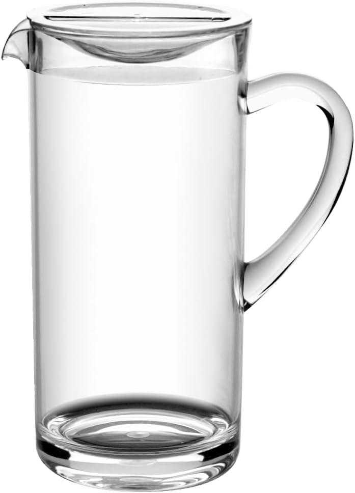 Montana Cocktail Pitcher with Lid, Indoor/Outdoor, Clear, 60 oz.