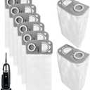 Alrens 8 Pack HEPA Vacuum Cleaner Bags for Riccar R25 Series R25S, R25D, R25P Upright Series Vacuums Cleaner, 5-Filtration Layers for Maximum Dust Trap