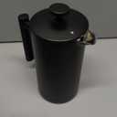 Secura French Press Coffee Maker, 304 Grade Stainless Steel Insulated Coffee Press with 2 Extra Screens, 50oz (1.5 Litre), Silver