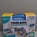 Gears Toys for Kids Ages 4-8, STEM Educational Construction Toys, Building Toy Set for Boys and Girls, Engineering Building Blocks Creative Learning Toy Set