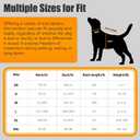 Dog Anxiety Vest & Calming Shirt Soft Thunder Jacket for Fireworks, Vet Visits & Separation Anxiety No Medication or Training Comfort for Small, Medium & Large Dogs M