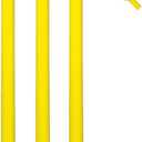 Cricket wickets with bails - Cricket Stumps Made of Wood, Set of 3 Stumps for Cricket with 2 bails, T20 Cricket Wicket, Cricket Stumps