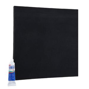 Silicone Rubber Sheet, 60A Rubber Gasket Material, 1/8 (.125)" Thick  12" W  12" L Rubber Sheet Use for DIY Gaskets, Pads, Seals, Crafts, Supports, Liner,Bumpers,Leveling, Flooring, Abrasion