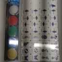InnoBeta 160 Acrylic Mahjong Tiles Set with Mat, Racks and Accessories Chi, 1.25" x 0.90" x 0.62"