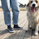 RAINANGEL Rain Boots for Women and Men,Unisex Ankle Rain Shoes Anti-Slipping Rainboots with Comfortable Lightweight Garden Rubber Rain Boot and Outdoor Work Shoes,Waterproof Fishing Deck Boots (Grey) 9