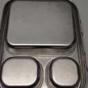 Stainless Steel Lunch Box, Leak-Proof with free sealing Bento Box 3 Compartments, Metal Lunchbox for Travel & Work, Eco-Friendly Meal Storage Solution Pink